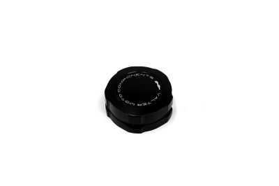 VALTER MOTO REAR BRAKE FLUID RESERVOIR CAP IN BLACK YAM R1 16-22 / KAWA ZX6/636R/RR 09-22 image