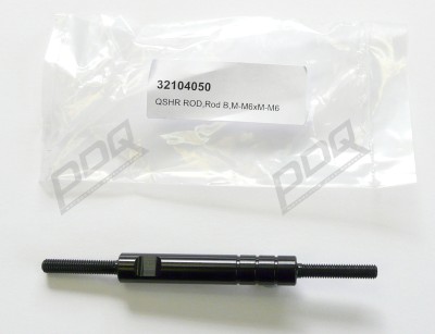 M6 MALE/MALE SHIFT ROD 'B' 135MM LONG DOWN TO 95MM L/H THREAD TO R/H THREAD image