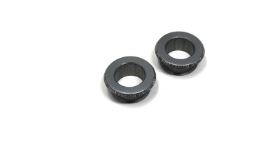 VALTER MOTO FRONT RIM SPACERS KAWASAKI ZX10R 2016-2024 - TITANIUM COLOUR image