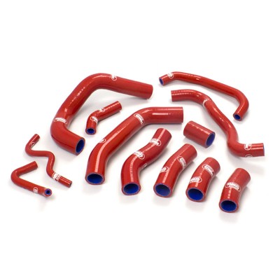 SAMCO SILICONE HOSE KIT RED HONDA CBR1000RR 2004-2005 12 PIECE KIT image