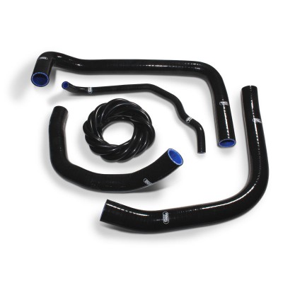 SAMCO SILICONE HOSE KIT BLACK HONDA CBR900RR SC29 RRR/RRS 1994-1995  5 PIECE KIT image