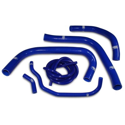 SAMCO SILICONE HOSE KIT BLUE HONDA CBR900RR SC33 RRT/RRV 1996-1997  6 PIECE KIT image