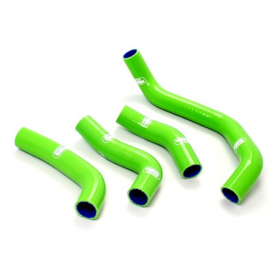SAMCO SILICONE HOSE KIT GREEN KAWASAKI ZZR1100 D 1993-1998 4 PIECE KIT image