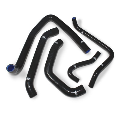 SAMCO SILICONE HOSE KIT BLACK KAWASAKI ZX14R 2006-2022 5 PIECE KIT image