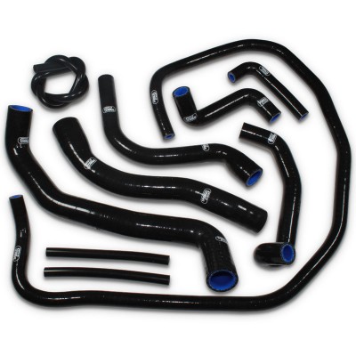 SAMCO SILICONE HOSE KIT BLACK INDIAN SCOUT/SIXTY/BOBBER 16-23 / VICTORY OCTANE 17-18 image