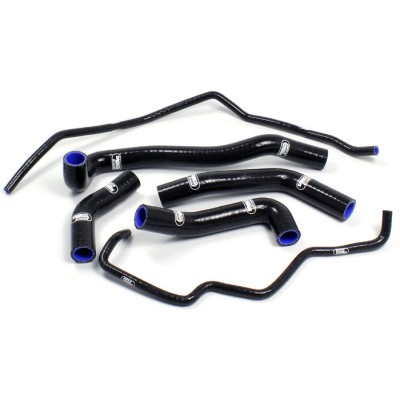 SAMCO SILICONE HOSE KIT BLACK TRIUMPH DAYTONA 675/R 2013-2017 6 PIECE KIT image