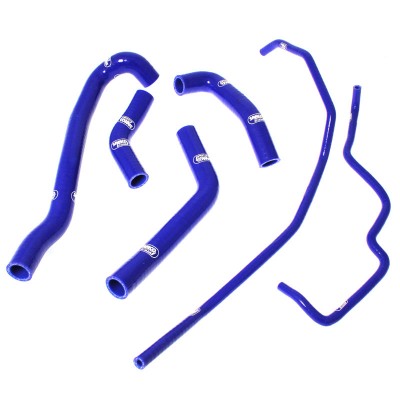 SAMCO SILICONE HOSE KIT BLUE TRIUMPH DAYTONA 675/R 2013-2017 6 PIECE KIT image