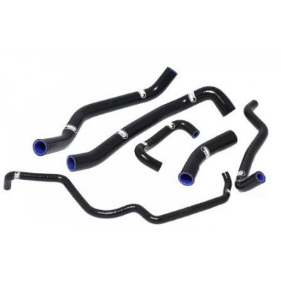 SAMCO SILICONE HOSE KIT BLACK TRIUMPH DAYTONA 675/R 2006-2012 6 PIECE KIT image
