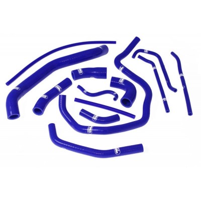 SAMCO SILICONE HOSE KIT BLUE YAMAHA R1 2002-2003 13 PIECE KIT image