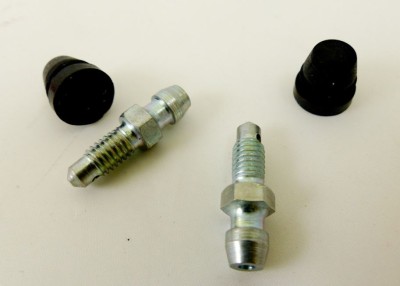 BREMBO OE BLEED SCREW & DUST CAP KIT FOR 20.7850 (M6 - 2 PCS) image