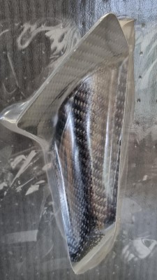 VALTER MOTO CARBON FIBRE UNIVERSAL RHS HANGER BRACKET image