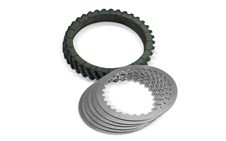 BARNETT CLUTCH PLATE KIT - CARBON FIBER - HARLEY XR1200 09-13 / BUELL XB12R/XB9R 04-08 image