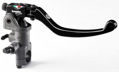 BREMBO RCS 14MM ADJUSTABLE RATIO BRAKE MASTER CYLINDER 18/20 RATIO "UNDERBONE" image