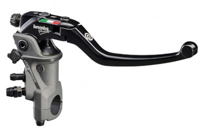 BREMBO CORSA CORTA RCS 17MM RATIO BRAKE MASTER CYLINDER ADJUSTABLE FOR 18/20 RATIO image