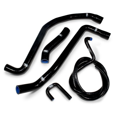 SAMCO SILICONE HOSE KIT BLACK TRIUMPH TIGER SPORT 1050 2016-2019  5 PIECE KIT image