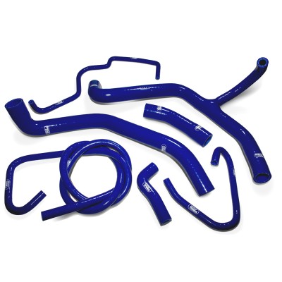 SAMCO SILICONE HOSE KIT BLUE TRIUMPH TIGER 800 XR/XC 2015-2017   7 PIECE KIT image