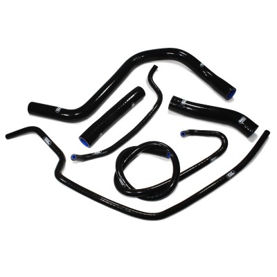 SAMCO SILICONE HOSE KIT BLACK TRIUMPH SPEED TRIPLE 1050 R/S 2016-2018  5 PIECE KIT image