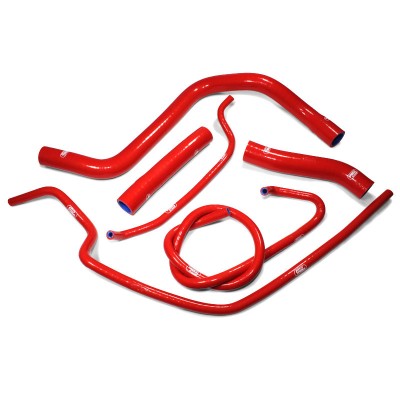 SAMCO SILICONE HOSE KIT RED TRIUMPH SPEED TRIPLE 1050 R/S 2016-2018  5 PIECE KIT image