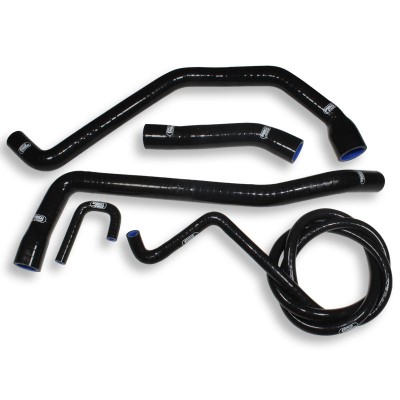 SAMCO SILICONE HOSE KIT BLACK TRIUMPH TIGER SPORT 1050 2013-2015  5 PIECE KIT image