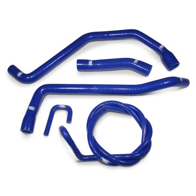 SAMCO SILICONE HOSE KIT BLUE TRIUMPH TIGER SPORT 1050 2013-2015  5 PIECE KIT image