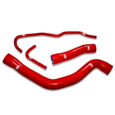 SAMCO SILICONE HOSE KIT RED BMW S1000RR 19-23 / S1000XR 20-23 **RACE FIT** 4 PIECE KIT image