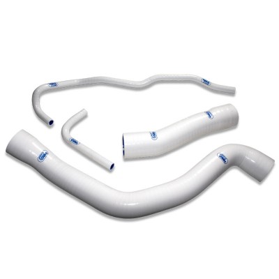 SAMCO SILICONE HOSE KIT WHITE BMW S1000RR 19-23 / S1000XR 20-23 **RACE FIT** 4 PIECE KIT image