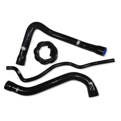 SAMCO SILICONE HOSE KIT BLACK BMW S1000R/R SPORT 2014-19 / S1000RR 2009-18  4 PIECE KIT image
