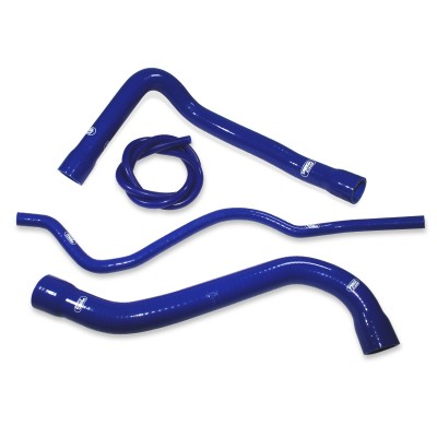 SAMCO SILICONE HOSE KIT BLUE BMW S1000R/R SPORT 2014-19 / S1000RR 2009-18  4 PIECE KIT image