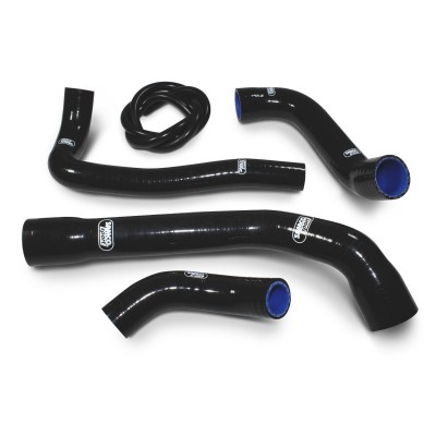 SAMCO SILICONE HOSE KIT BLACK BMW K75 1985-1996 (INTERNAL CRANK HOSE)  5 PIECE KIT image