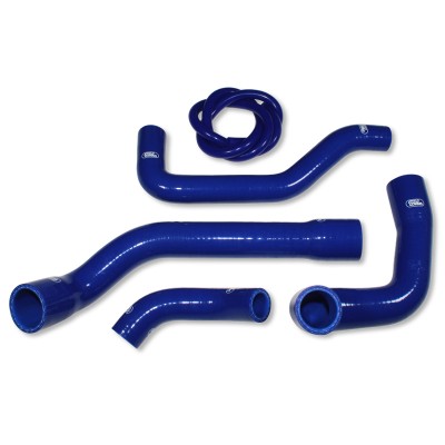 SAMCO SILICONE HOSE KIT BLUE BMW K100 16V/K100 RS/K1100/ K1100 RS/K1100 RT 1982-1999 image