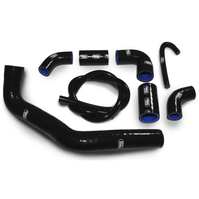SAMCO SILICONE HOSE KIT BLACK DUCATI PANIGALE V4/V4 R/V4 S 18-23 / V4 SP2 23 8 PIECE KIT image