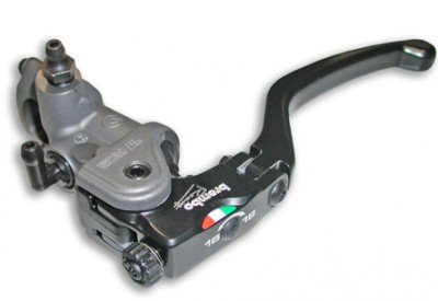 BREMBO RCS 17MM ADJUSTABLE RATIO CLUTCH MASTER CYLINDER 18/20 RATIO image