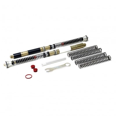 KTECH FRONT FORK CARTRIDGES DDS KAWASAKI ZX6R 2009-2019 SHOWA BPF INCLUDES SPRINGS image