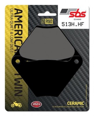 1 SET SBS CERAMIC FRONT BRAKE PADS HARLEY MODELS image