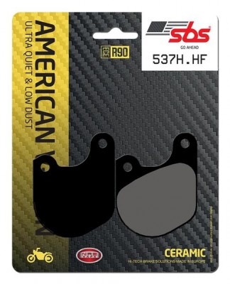 1 SET SBS CERAMIC FRONT BRAKE PADS HARLEY MODELS image