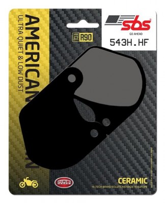 1 SET SBS CERAMIC FRONT BRAKE PADS HARLEY MODELS image