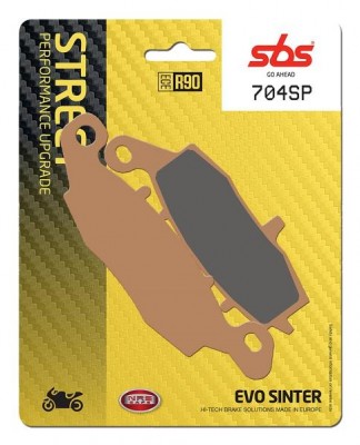 1 SET SBS PERFORMANCE SINTERED FRONT BRAKE PADS SUZUKI SV650 99-12 (LEFT) image