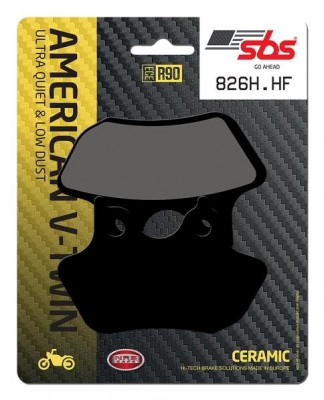 1 SET SBS CERAMIC FRONT BRAKE PADS HARLEY MODELS image