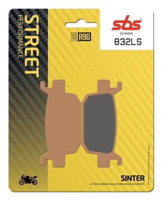 1 SET SBS STREET SINTERED REAR BRAKE PADS BENELLI BN302 TORNADO 2016 image