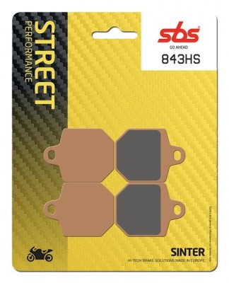 1 SET SBS STREET SINTERED FRONT BRAKE PADS image