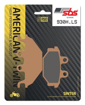 1 SET SBS STREET SINTERED REAR BRAKE PADS INDIAN SCOUT 1130  15-16 / SCOUT SIXTY 1000 2016 image