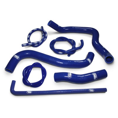 SAMCO SILICONE HOSE KIT BLUE SUZUKI GSXR1000 K7/K8 2007-2008 7 PIECE KIT image