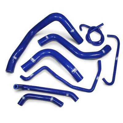 SAMCO SILICONE HOSE KIT BLUE SUZUKI GSXR600/GSXR750 2011-2023 8 PIECE KIT image