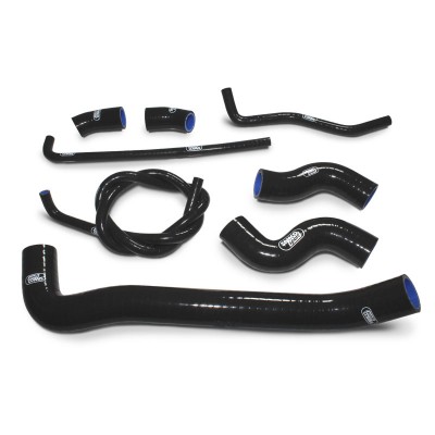 SAMCO SILICONE HOSE KIT BLACK SUZUKI DL650 V-STROM 2012-2023 8 PIECE KIT image
