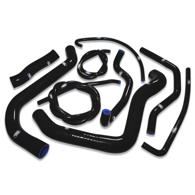 SAMCO SILICONE HOSE KIT BLACK SUZUKI GSXS750/750-Z 2017-2023  9 PIECE KIT image