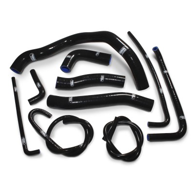 SAMCO SILICONE HOSE KIT BLACK SUZUKI KATANA 19-23 / GSXS1000 15-23 / GT 22-23 10 PIECE KIT image