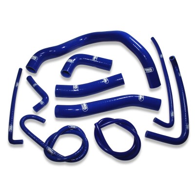 SAMCO SILICONE HOSE KIT BLUE SUZUKI KATANA 19-23 / GSXS1000 15-23 / GT 22-23 10 PIECE KIT image