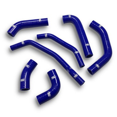 SAMCO SILICONE HOSE KIT BLUE KAWASAKI ZX10R/SE/KRT/RR 16-20 **OEM KIT**  7 PIECE KIT image