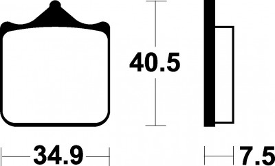 BENDIX MSR 262 - 1 SET MSR S-MATRIX RACE BRAKE PADS (RACE USE ONLY) image
