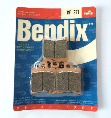 BENDIX MF 271 - 1 SET FRONT SUPERSPORT SINTERED BRAKE PADSBERINGER 6 PISTON CALIPER image